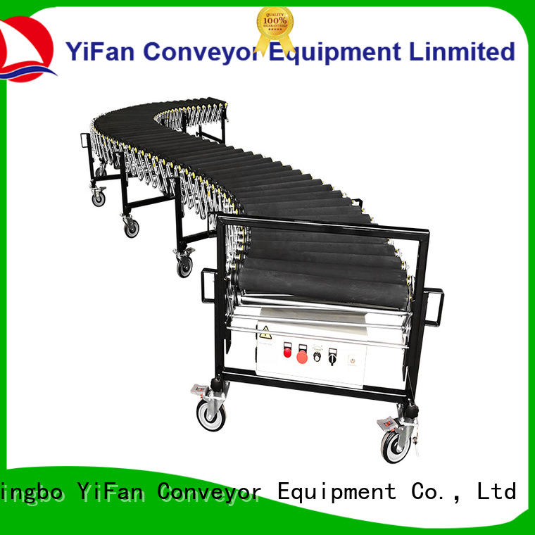 YiFan coated powered flexible conveyor factory for dock