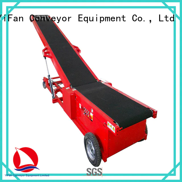 Professional truck unloader conveyor auto manufacturer for airport