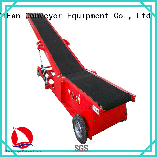 Professional truck unloader conveyor auto manufacturer for airport