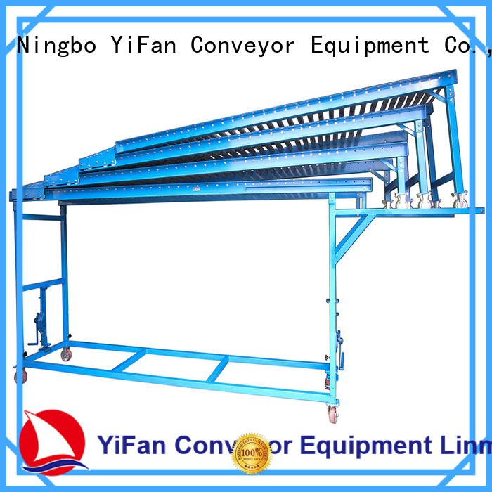 YiFan 2019 most popular folding conveyor request for quote for workshop