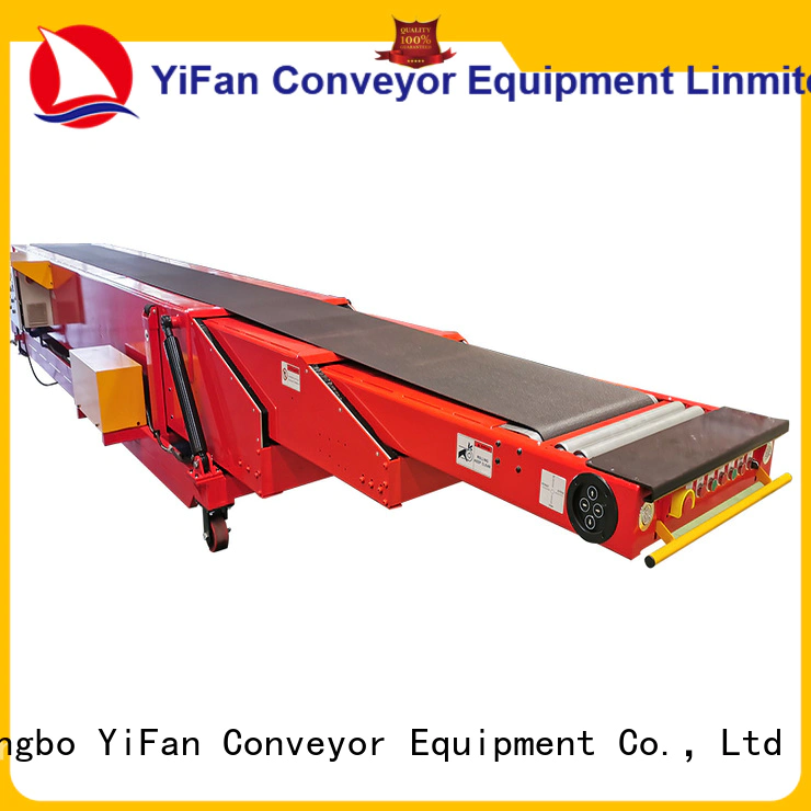 YiFan wholesale cheap telescopic conveyor competitive price for food factory
