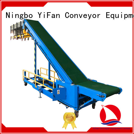 YiFan 20ft truck loading unloading conveyor online for airport