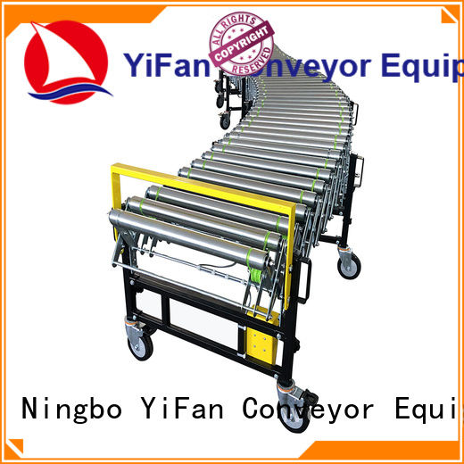 YiFan professional powered flexible conveyor for storehouse