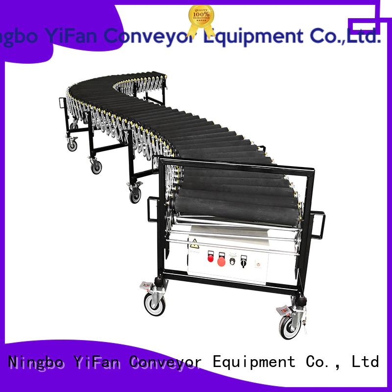 YiFan hot sale flexible gravity conveyor trader for factory