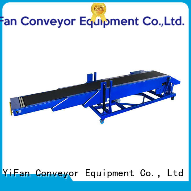 YiFan dockless telescopic conveyor competitive price for workshop