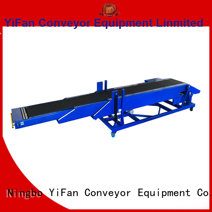 YiFan unloading belt conveyor widely use for workshop