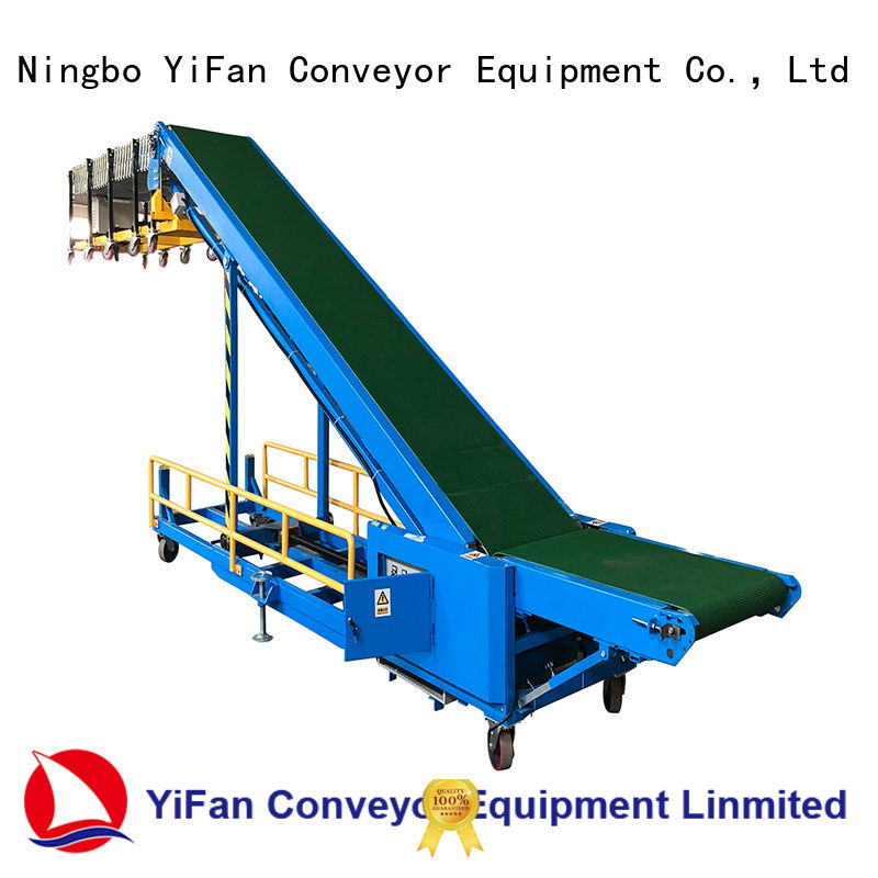 YiFan simple truck loading conveyors company for dock
