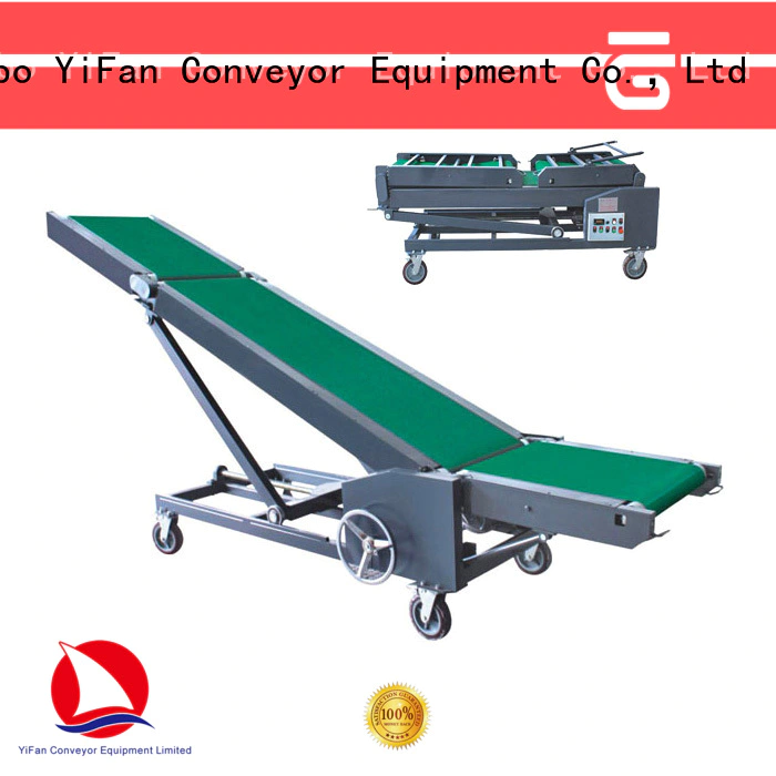 YiFan vehicle truck loading unloading conveyor manufacturer for dock