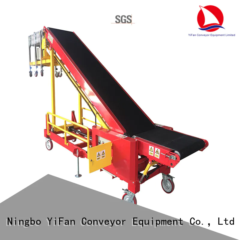 good truck loading belt conveyor foldable China supplier for factory