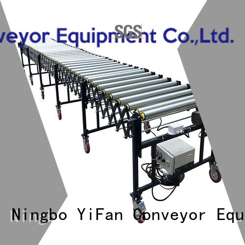 coated flexible roller conveyor inquire now for workshop YiFan
