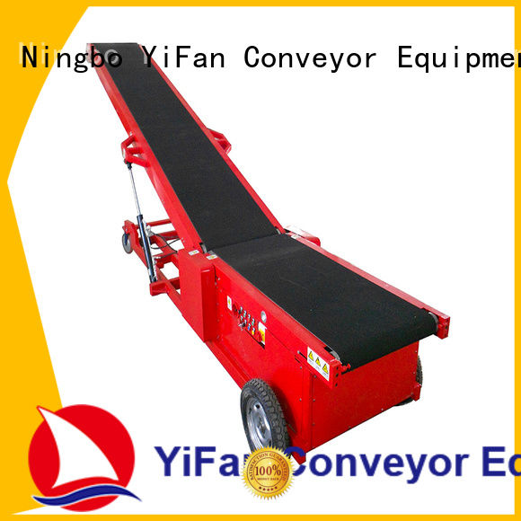 YiFan simple truck unloader conveyor chinese manufacturer for airport