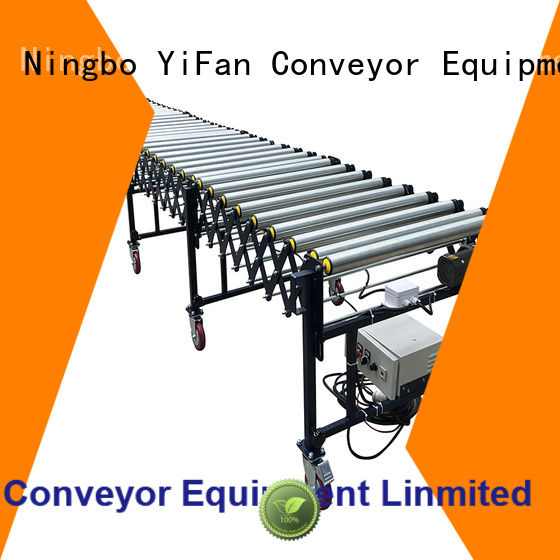YiFan roller flexible conveyor system inquire now for workshop