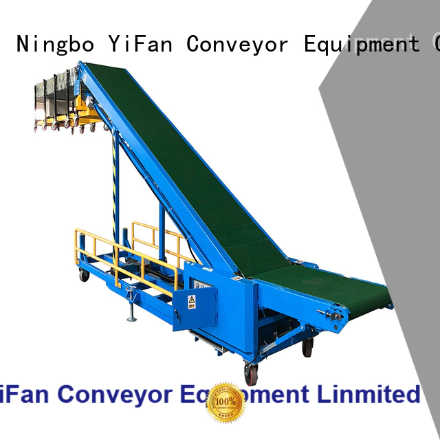 YiFan vehicle truck unloader conveyor China supplier for airport