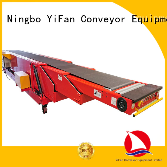 YiFan tail conveyor belt machine widely use for storehouse