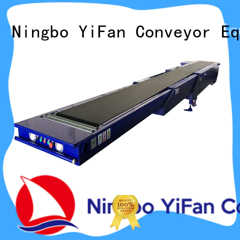 YiFan telescopic conveyor belt machine competitive price for workshop