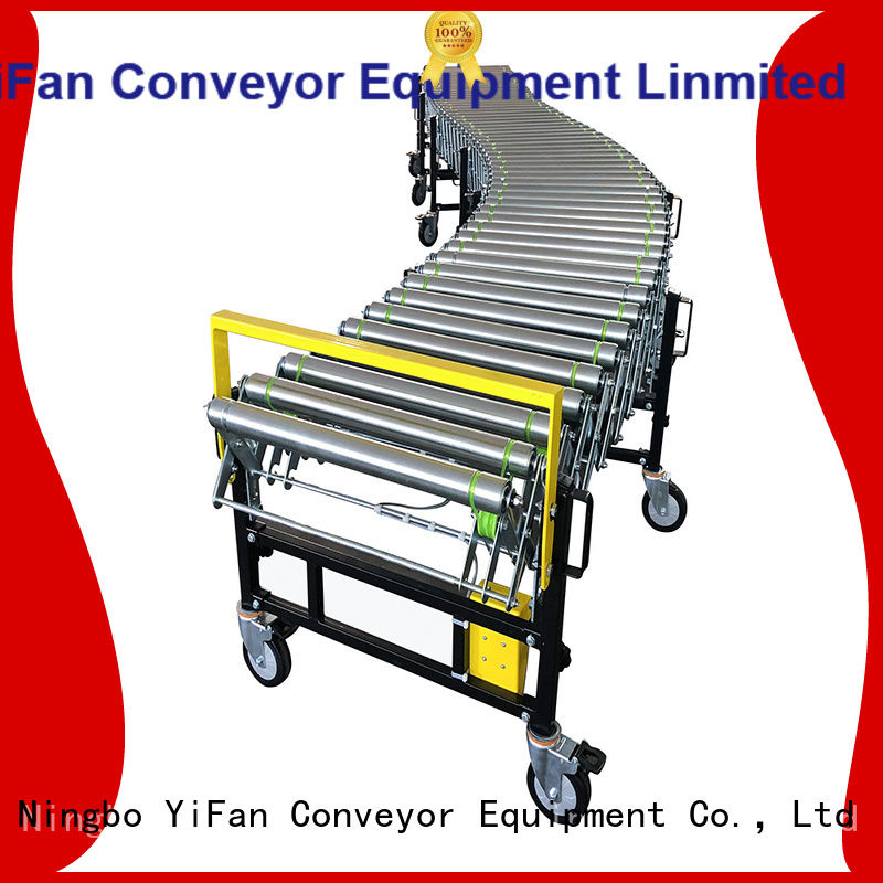 YiFan coated flexible belt conveyor request for quote for storehouse