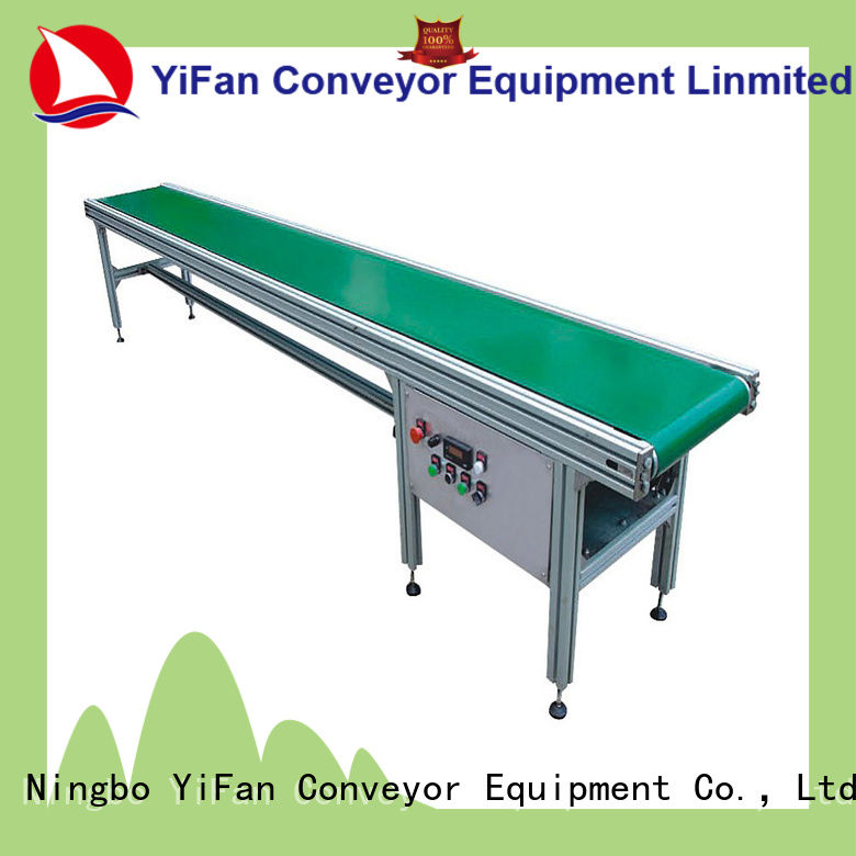 YiFan china manufacturing roller belt conveyor manufacturers awarded supplier for packaging machine