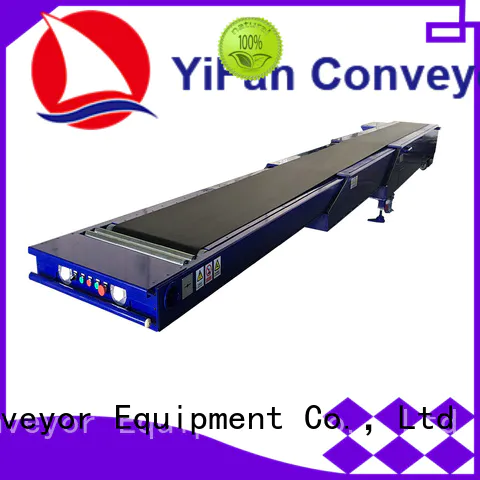 YiFan container extendable conveyor belt competitive price for storehouse