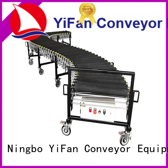 professional flexible gravity conveyor belt from China for harbor