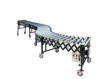 Flexible Powered Roller Conveyor-V belt