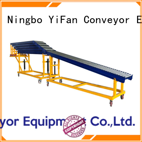 YiFan best selling portable roller conveyor factory price for dock