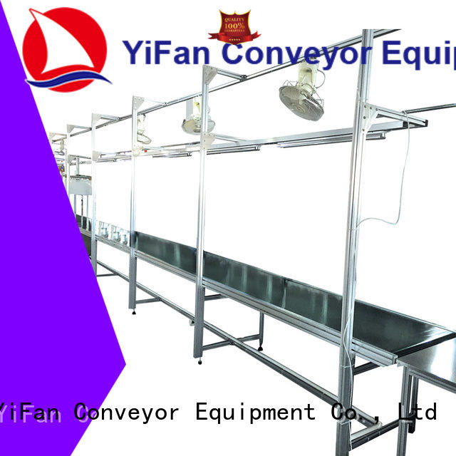 professional belt conveyor degree with bottom price for daily chemical industry