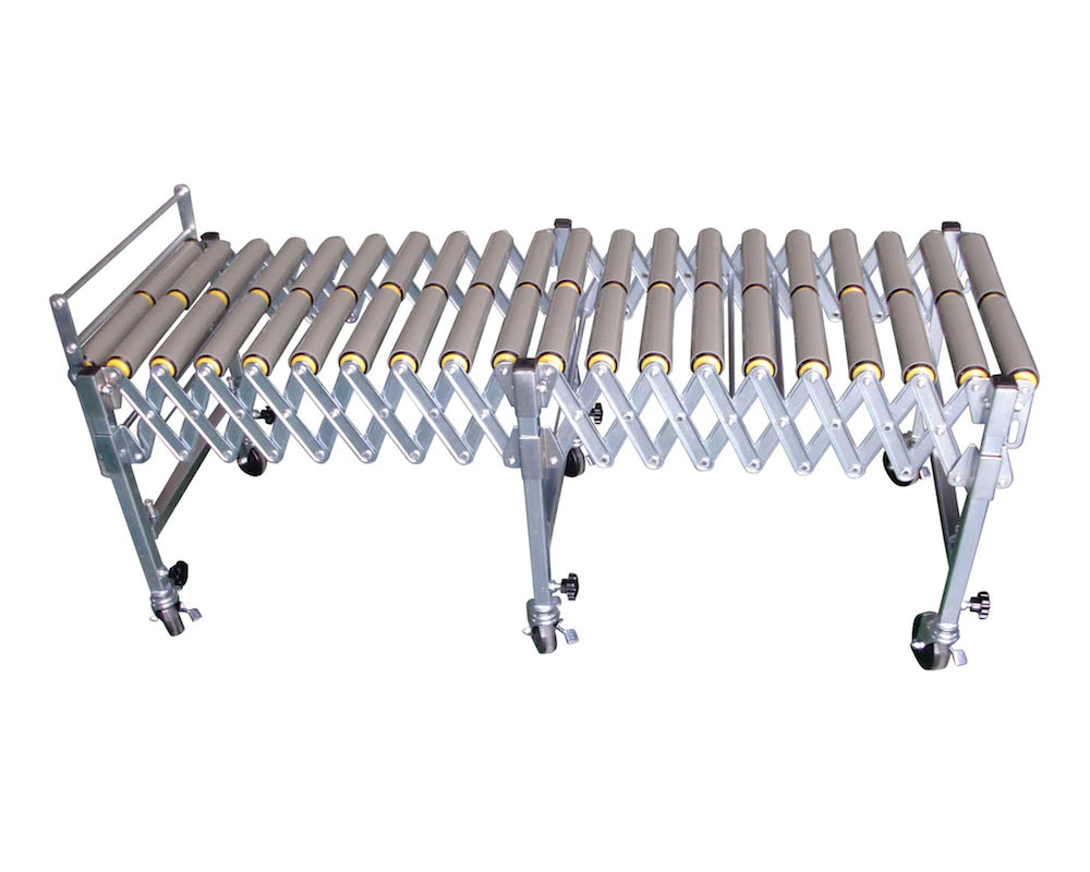 Flexible Gravity Double PVC Roller Conveyor | FGR-DP