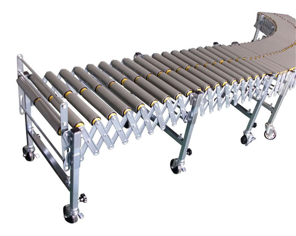 YiFan Conveyor gravity manual roller conveyor company for warehouse logistics-1