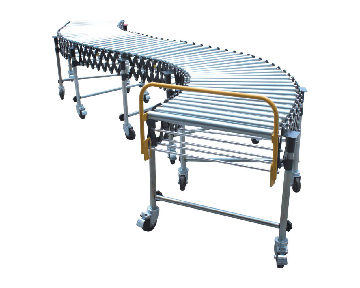 Medium Duty-Flexible Gravity Steel Roller Conveyor