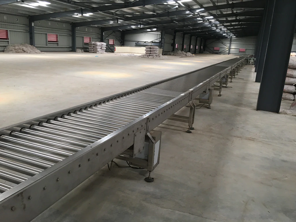 Stainless Steel Powered Roller Conveyor