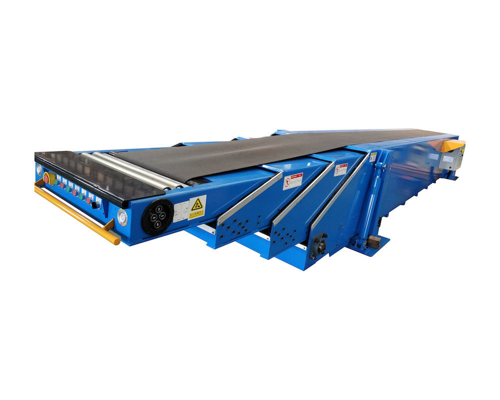 Fixed Telescopic Belt Conveyor for Load Unload 20ft & 40ft Container | FTBC-4S-6/12-800