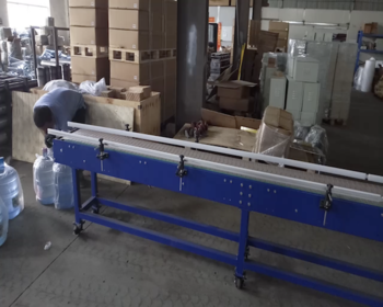 Plastic Modular Slat Chain Conveyor