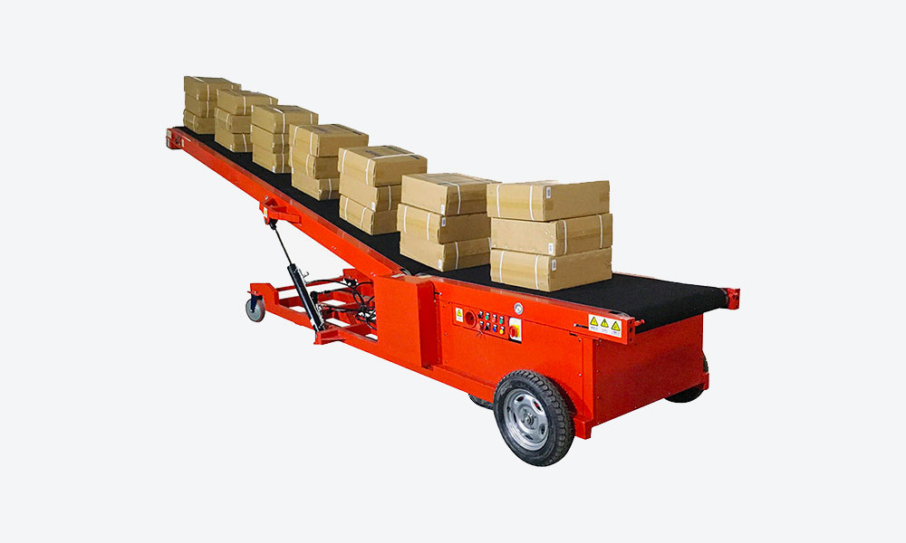 Auto Walking Container Loading Conveyor