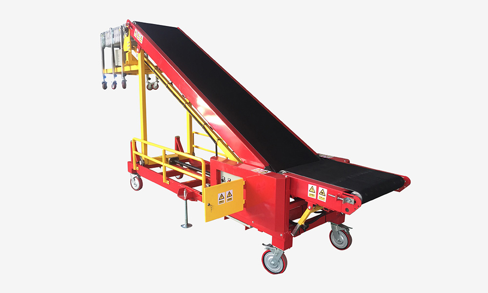 Mini portable vehicle loading conveyor