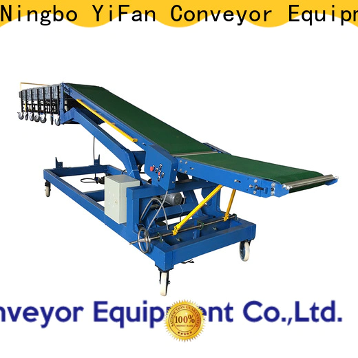 Professional truck unloading conveyor system company for airport