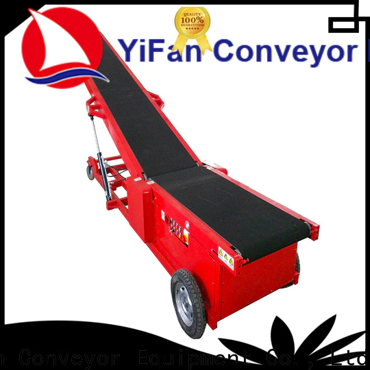 2019 new truck loading unloading conveyor automatic trailer online for airport