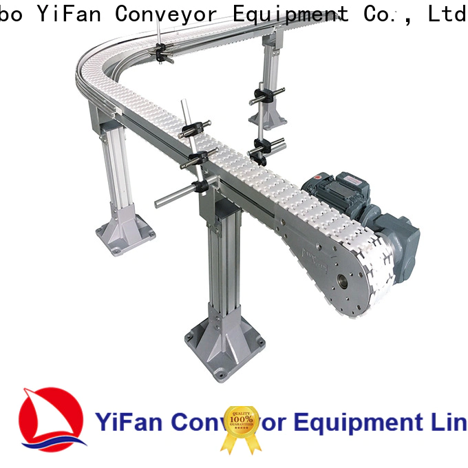 YiFan aluminum slat chain conveyor wholesale for medicine industry