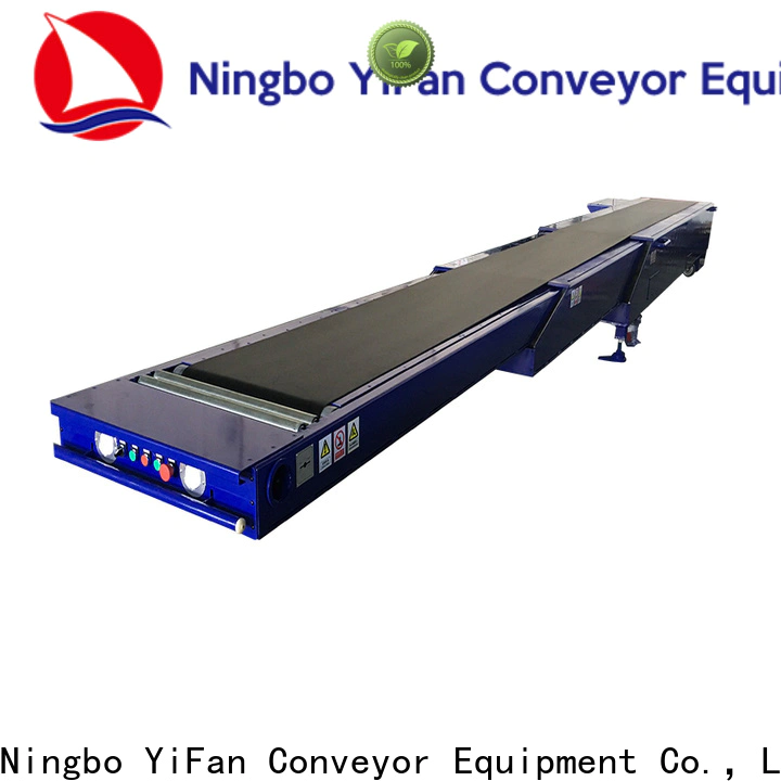YiFan belt telescopic conveyor belt widely use for storehouse