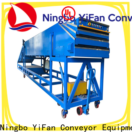 YiFan container conveyor belt manufacturer with good reputation for workshop