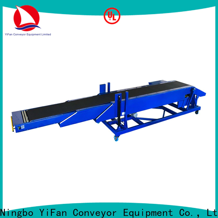 YiFan boom extendable conveyor belt competitive price for mineral