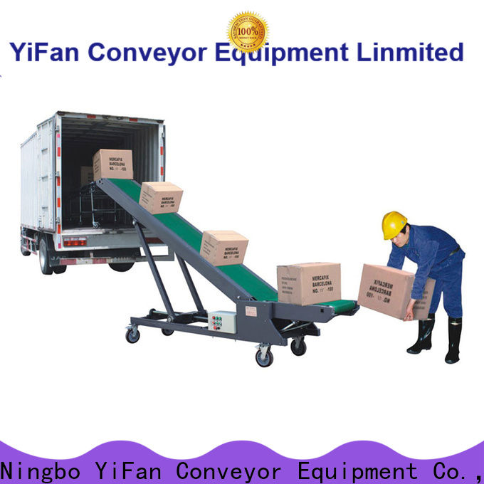 YiFan 2019 new truck loading conveyor systems chinese manufacturer for dock