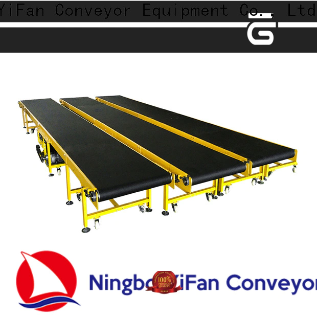 YiFan inclined conveyor belt manufacturers purchase online for light industry