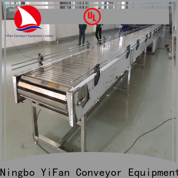 durable slat conveyor manufacturers steel top brand for beer industry