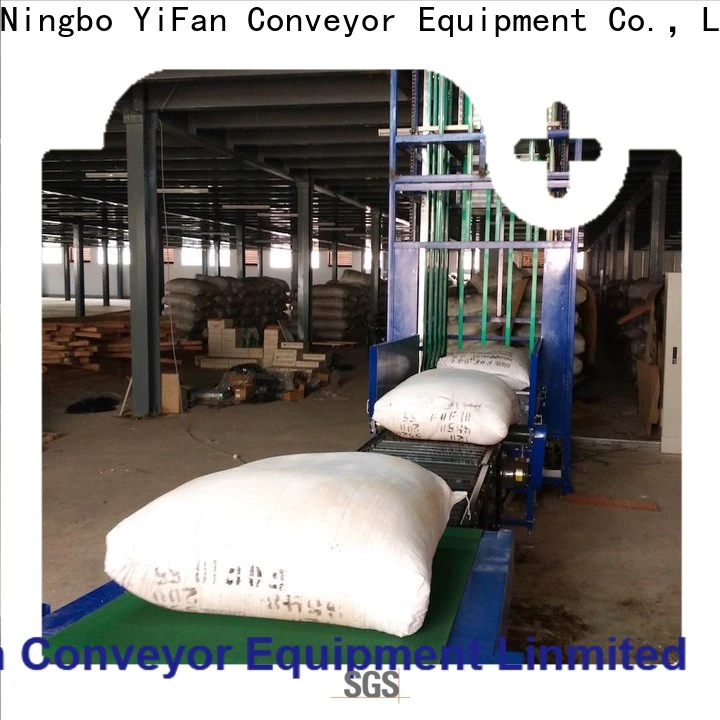 vertical lifting conveyor continuous for harbor