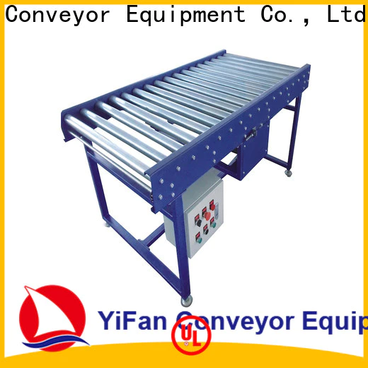 latest roller conveyor manufacturer steel from China for material handling sorting