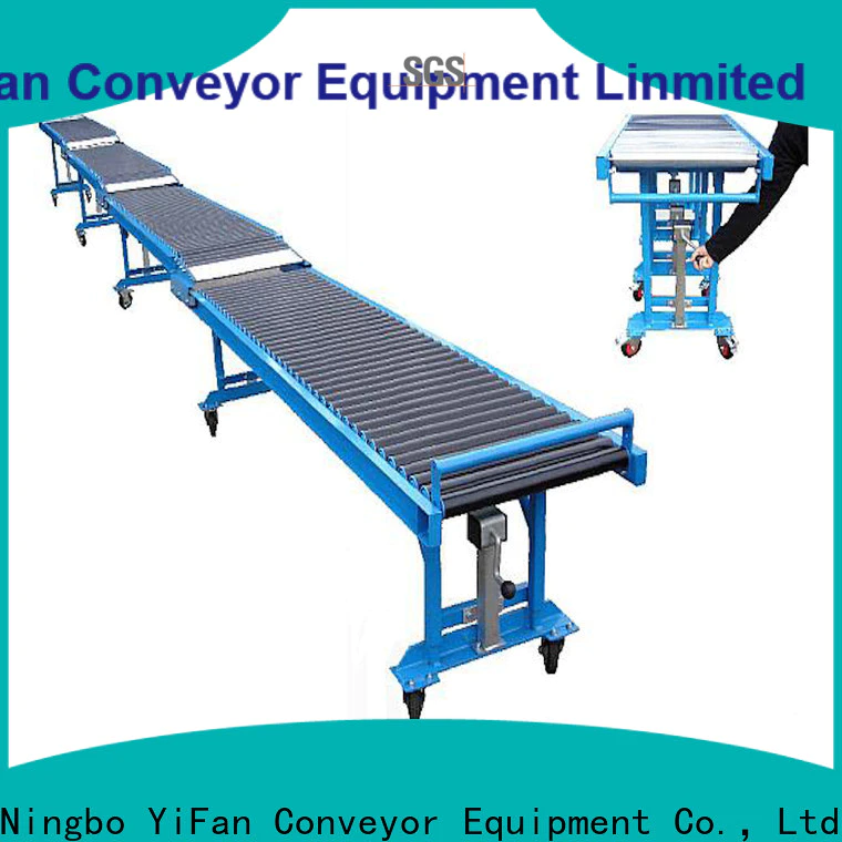 YiFan unloading telescoping conveyor factory price for dock
