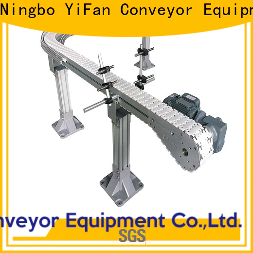 YiFan steel slat conveyor manufacturers awarded supplier for beverage industry