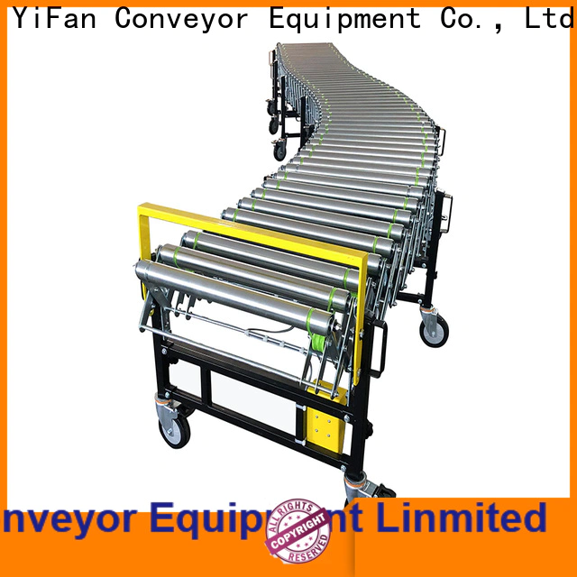 flexible roller conveyor systems belt for storehouse