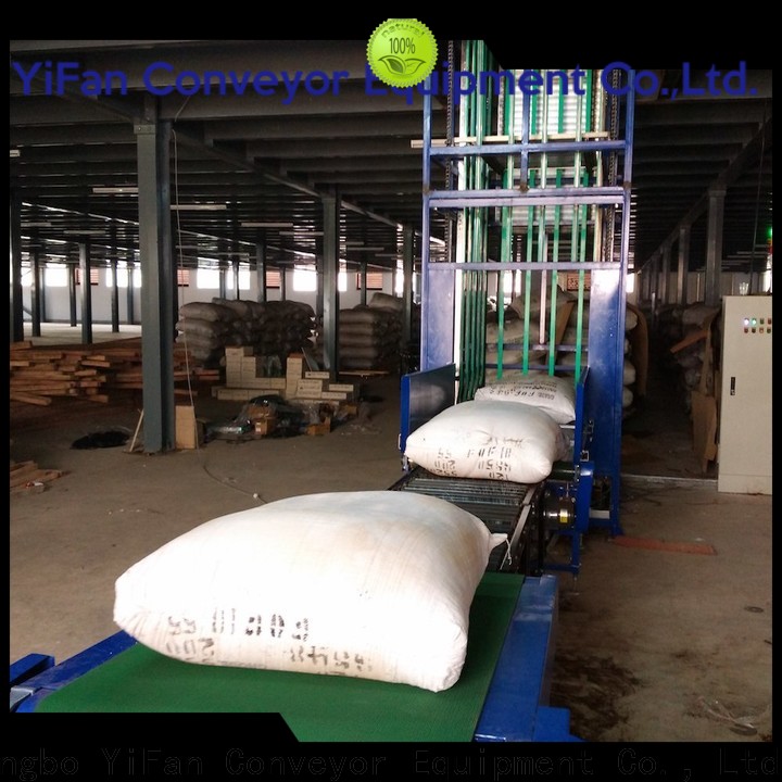 YiFan factory price vertical pallet lift Chinese manufacture for factory