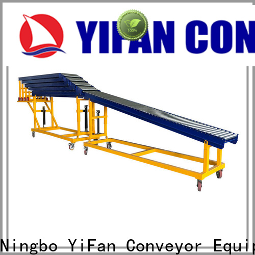 YiFan mobile gravity roller conveyor manufacturers request for quote for seaport